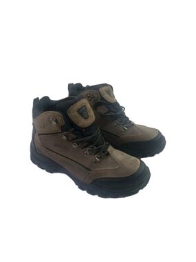 Wolverine Brown Leather Hiking Boots Mens Size 11.5